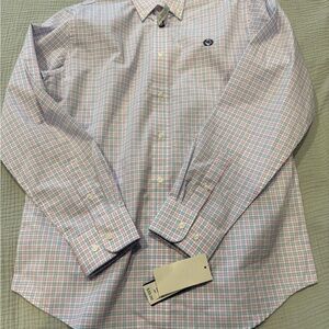 Ralph Lauren Boy’s Long-Sleeve Plaid Button-Down Shirt Sz 18
